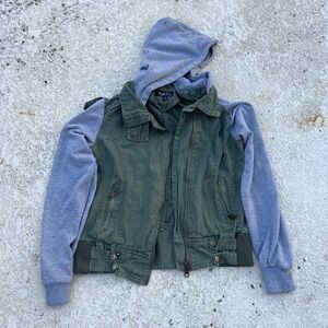 Rue21 Olive and Heather Gray Jacket